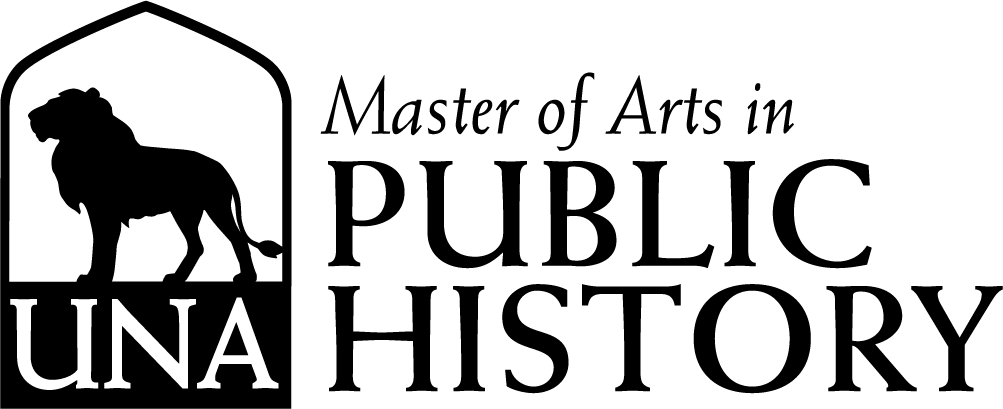 Public History, M.A. Masters Dept Merchandise Logo in Black